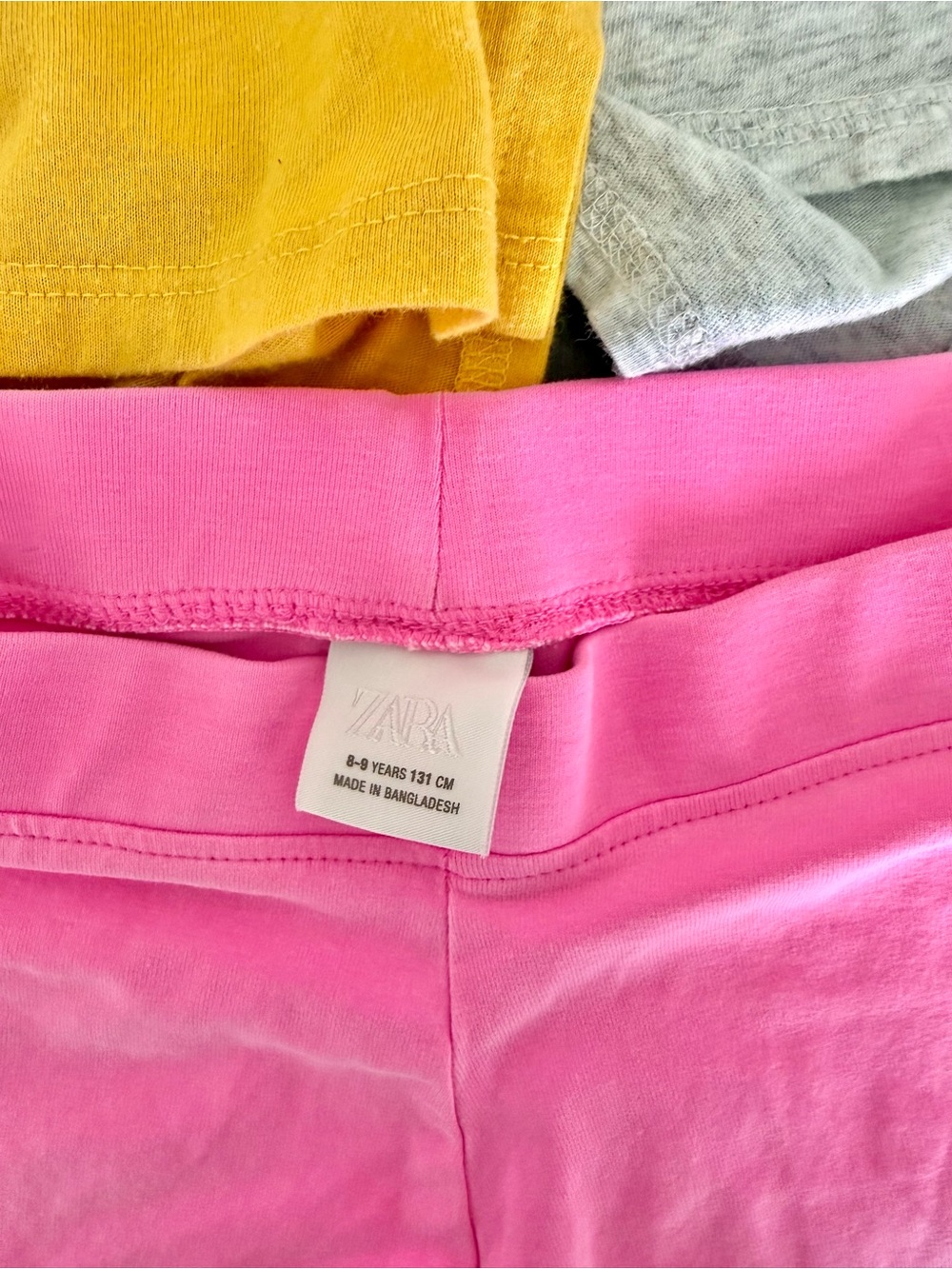 ZARA OSHKOSH Girls Size 8 Clothing Bundle 5pc Graphic Tees Shorts Lot Pink - Picture 5 of 9